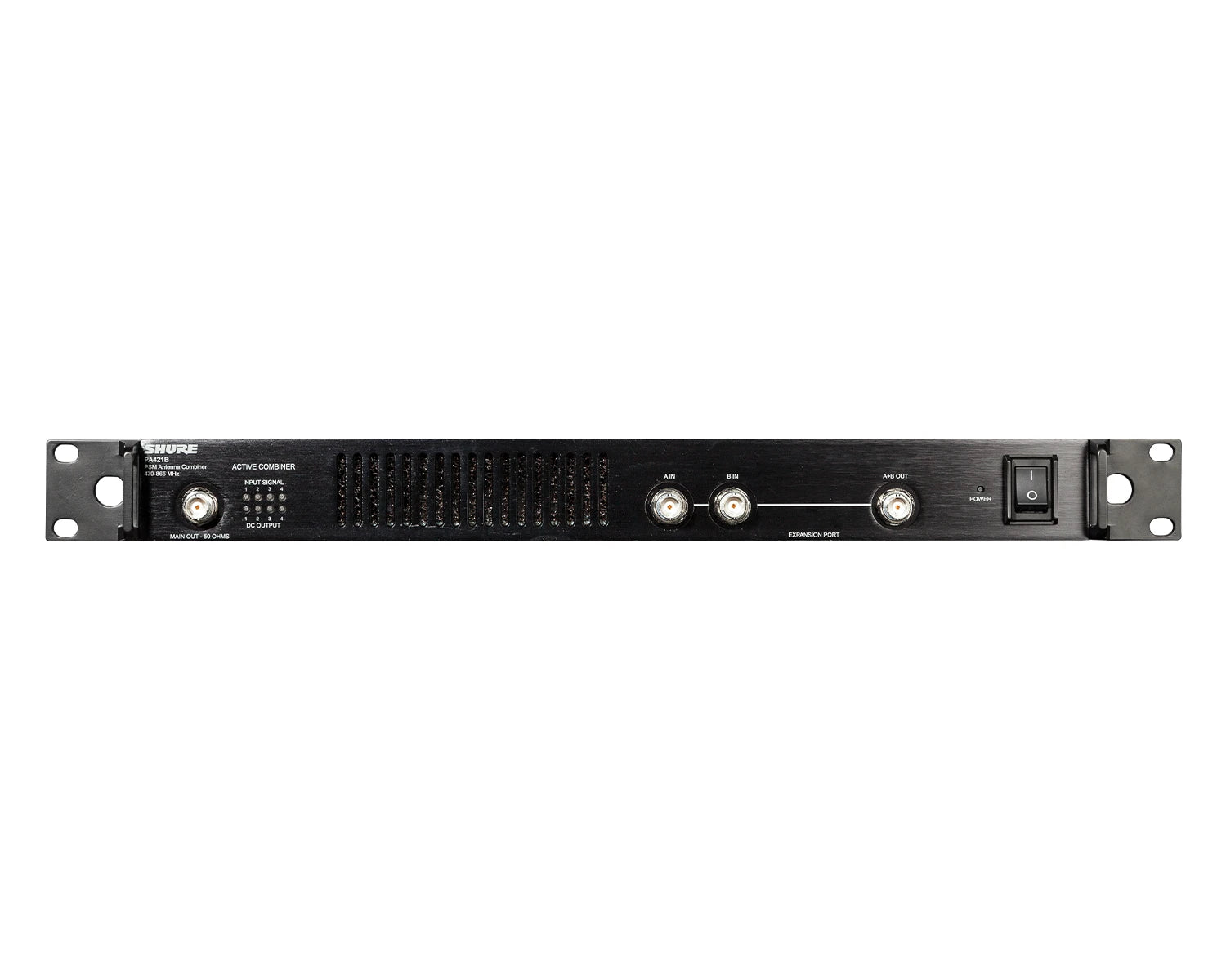 PA421B Wideband Antenna Combiner for up to 4 x PSM Txmitters 1U
