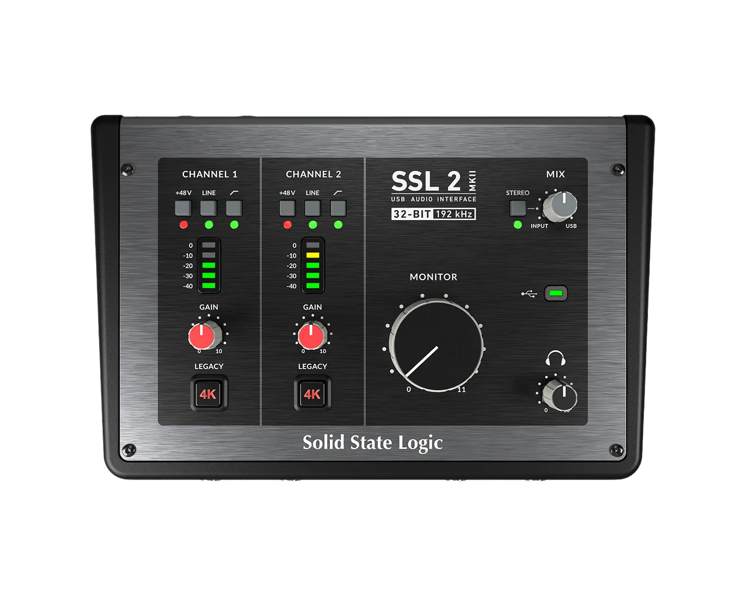 SSL 2 MKII 2in/2out USB Audio Interface 32-Bit 192kHz