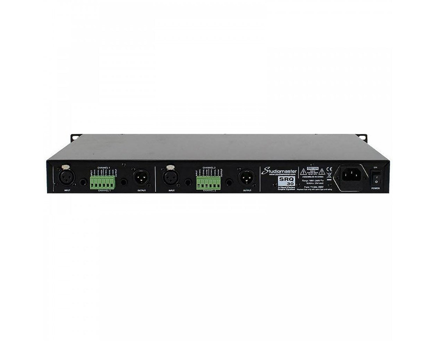SRQ30 2x15 Band 1/3 Octave Graphic Equaliser 2U
