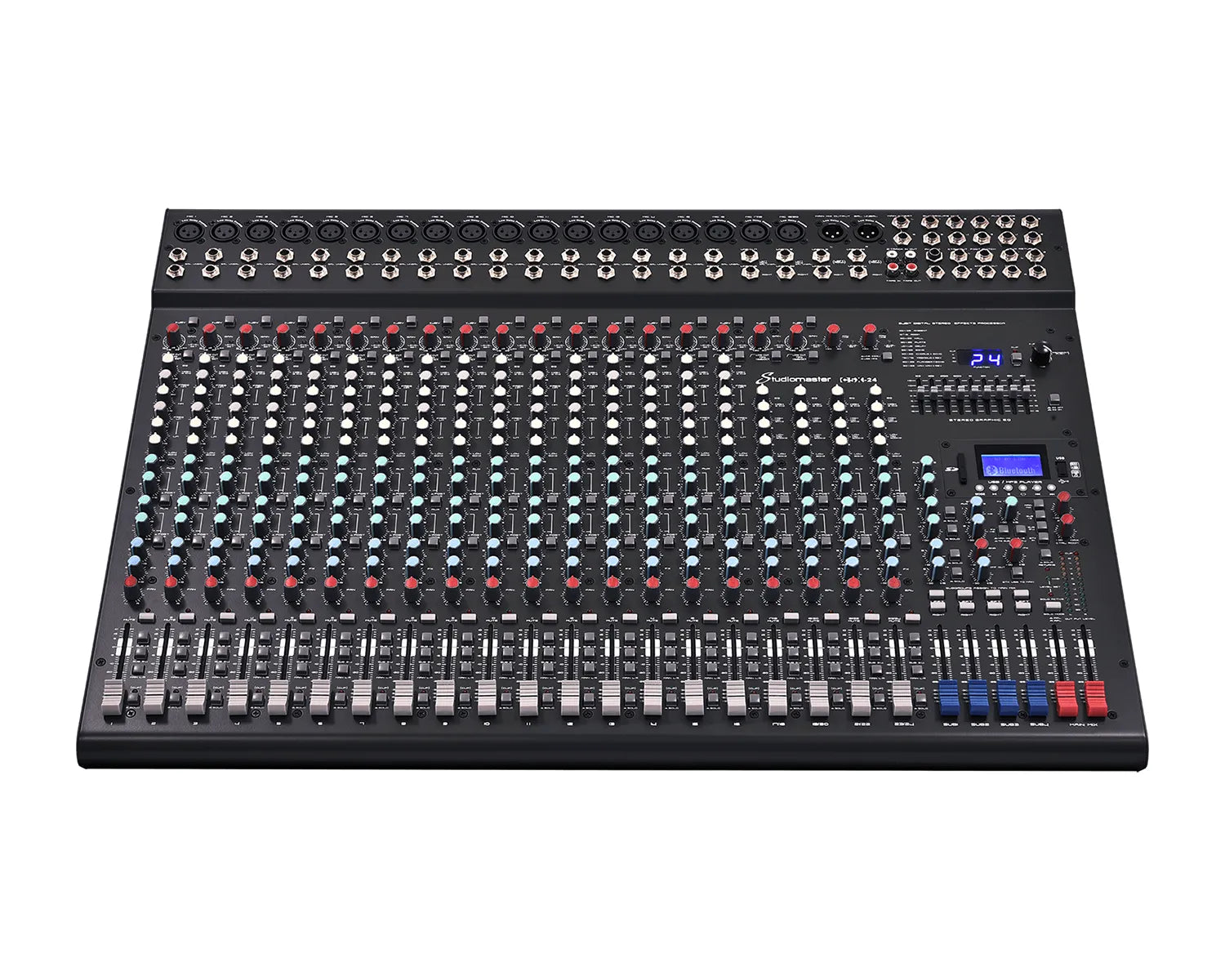 C5X-24 24CH Compact Mixer Bluetooth 18 input / 4 Stereo / 6bandEQ