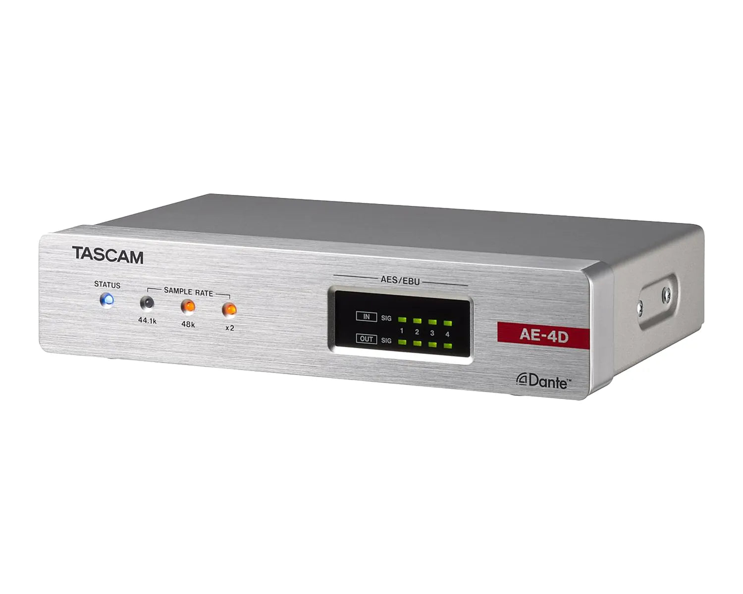 AE-4D 4-Channel AES/EBU-Dante Converter Half-Rack 1U