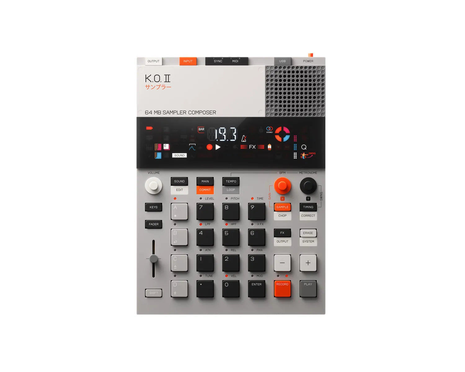 EP-133 K.O. II Sampler / Composer / Sequencer