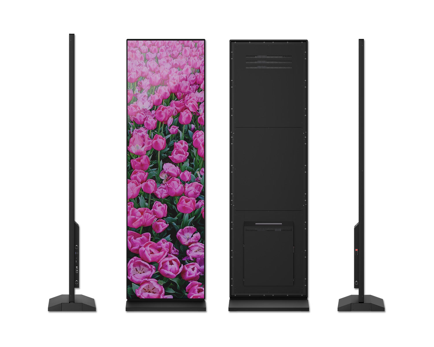 Theatrixx Totem 2.5mm LED Digital Poster PAIR in Flightcase