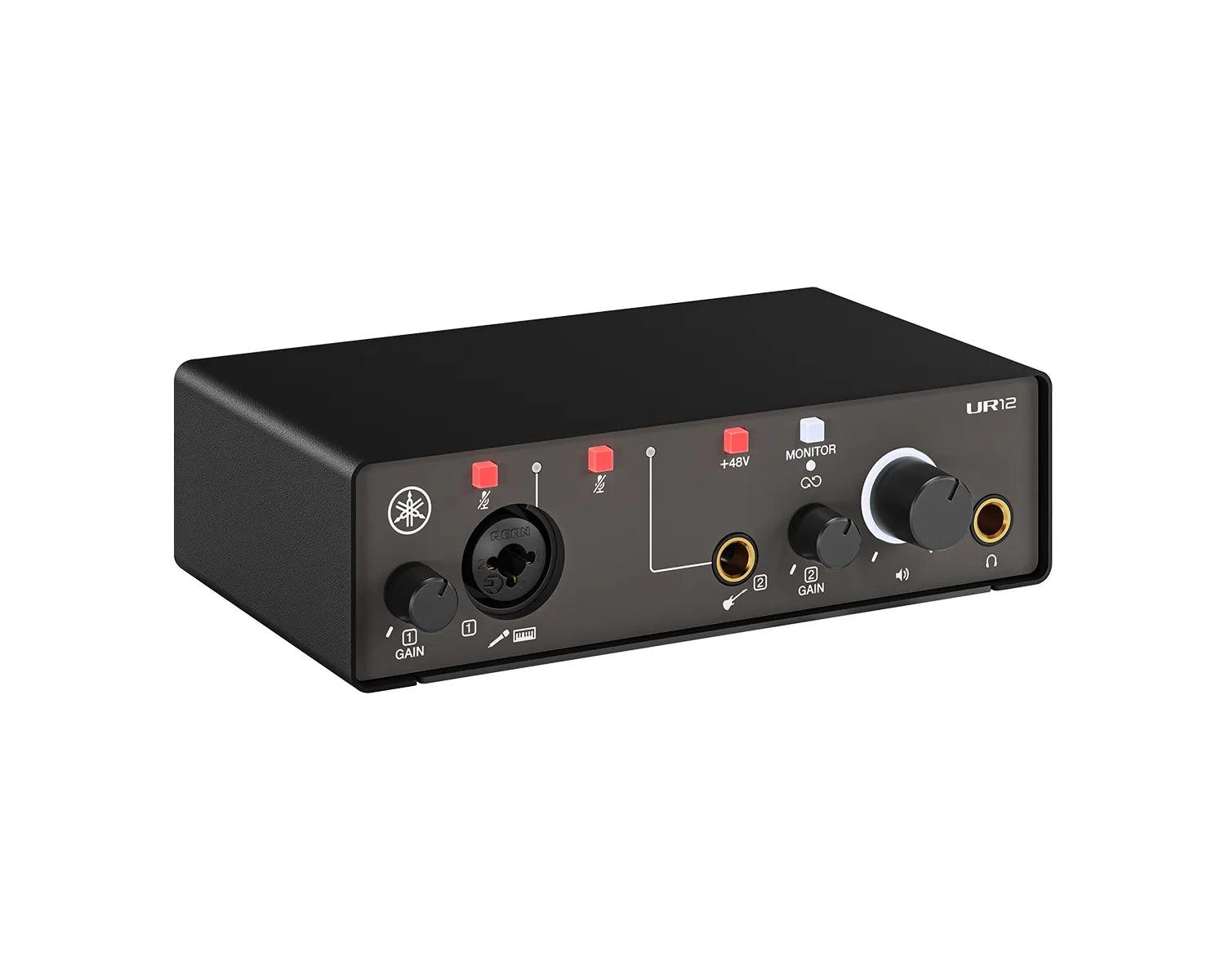 UR12 MK3 Audio Interface 2-In/2-Out 24-bit/192 kHz Black