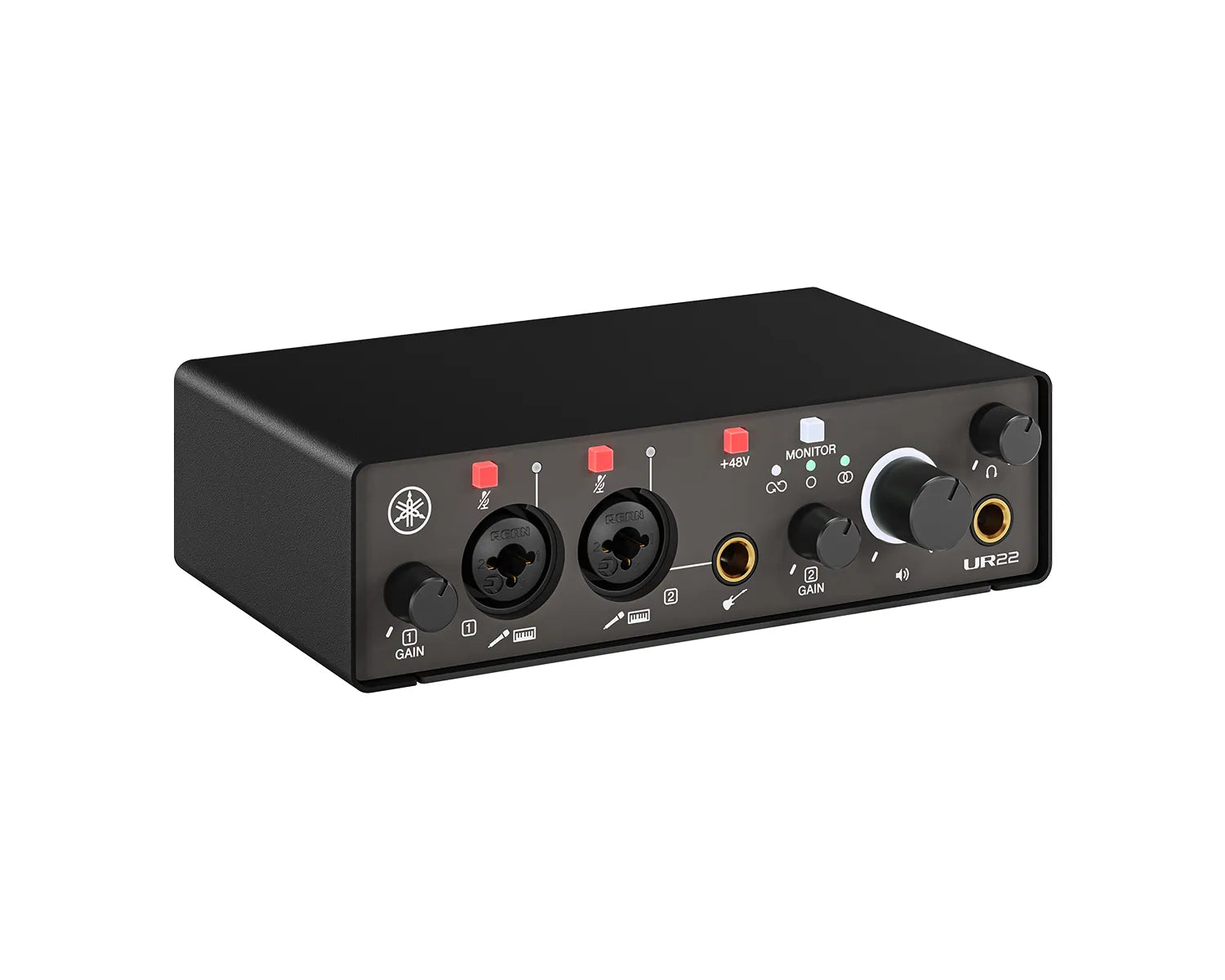 UR22 MK3 Audio Interface 2-In/2-Out 24-bit/192 kHz Black