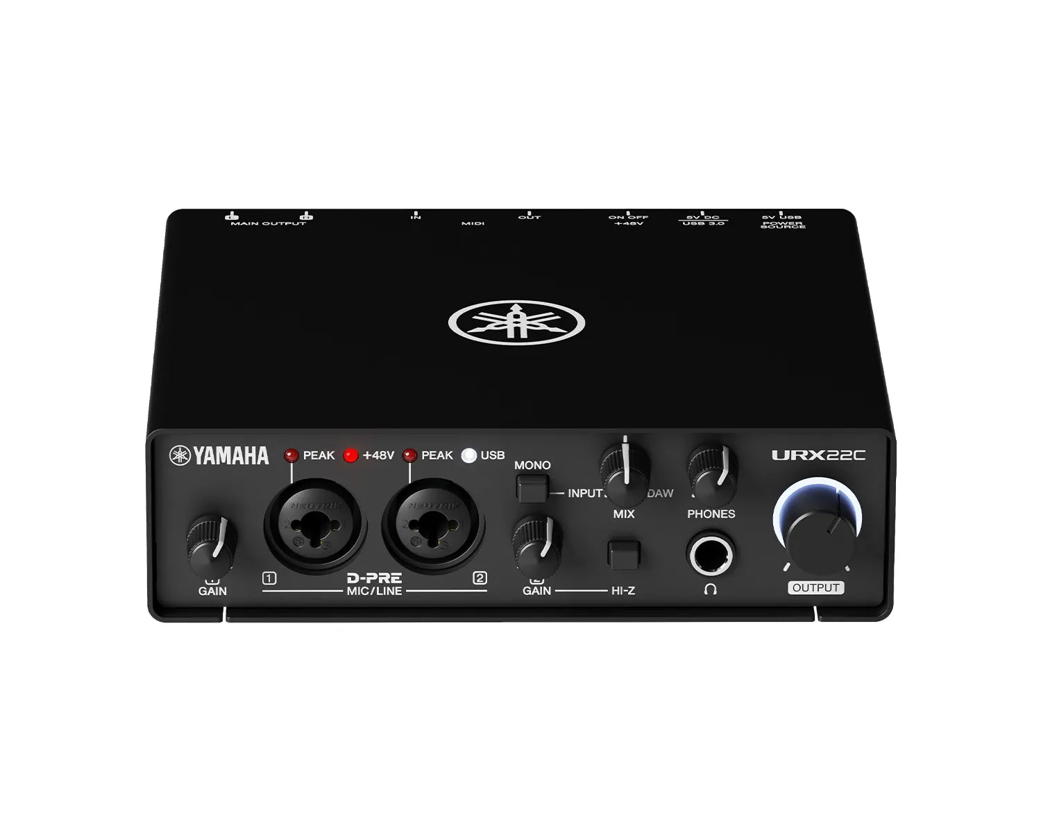 URX22C Audio/MIDI Interface 2-In/2-Out 32-Bit/192 kHz