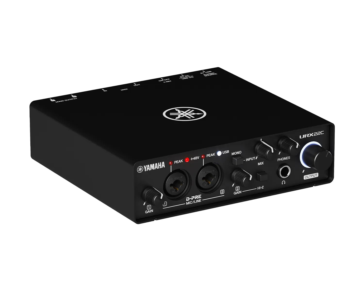 URX22C Audio/MIDI Interface 2-In/2-Out 32-Bit/192 kHz