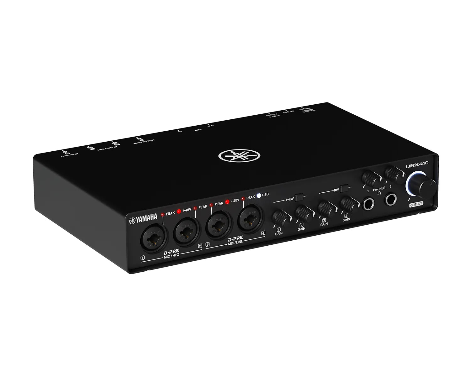 URX44C Audio/MIDI Interface 6-In/4-Out 32-Bit/192 kHz