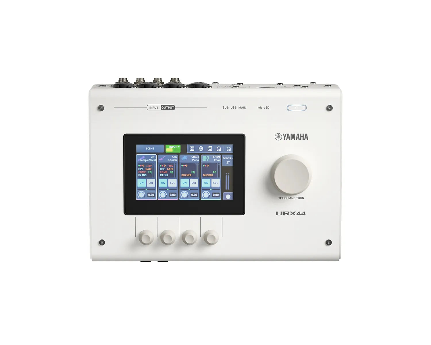 URX44 W 6 In/4 Out USB-C Audio Interface 32-bit/192kHz White