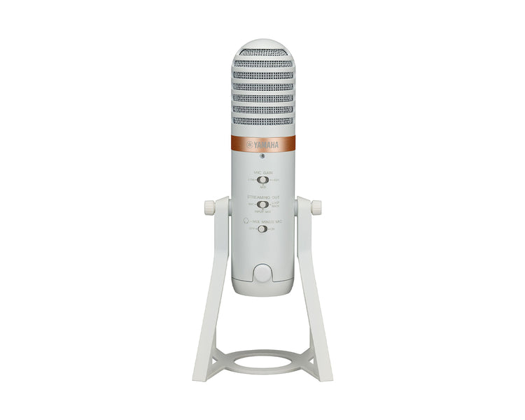 YAMAG01W - Yamaha AG01 Live Streaming USB Microphone for Podcasts or Streaming White Image 3