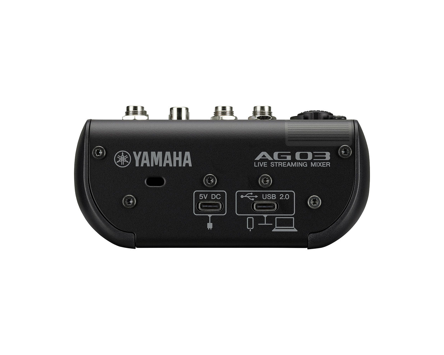 YAMAG03MK2B - Yamaha AG03 MK2 3 Channel Mixer with USB Audio Interface Black Image 3