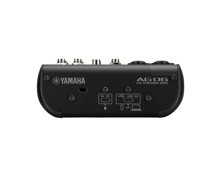 YAMAG06MK2B - Yamaha AG06 MK2 6 Channel Mixer with USB Audio Interface Black Image 3
