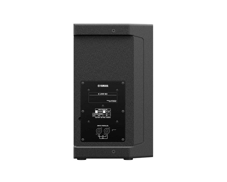 YAMCZR10 - Yamaha CZR10 Passive 2 Way Loudspeaker 10inch LF and 2inch HF Black Image 5