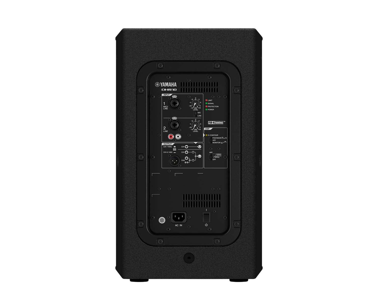 YAMDHR10 - Yamaha DHR10 2 Way 10inch Active Loudspeaker Class D Amp 325W Black Image 5