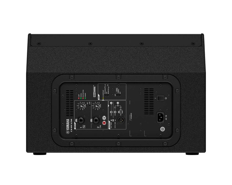 YAMDHR12M - Yamaha DHR12M 2 Way 12inch Active Stage Monitor Class D Amp 465W Black Image 6