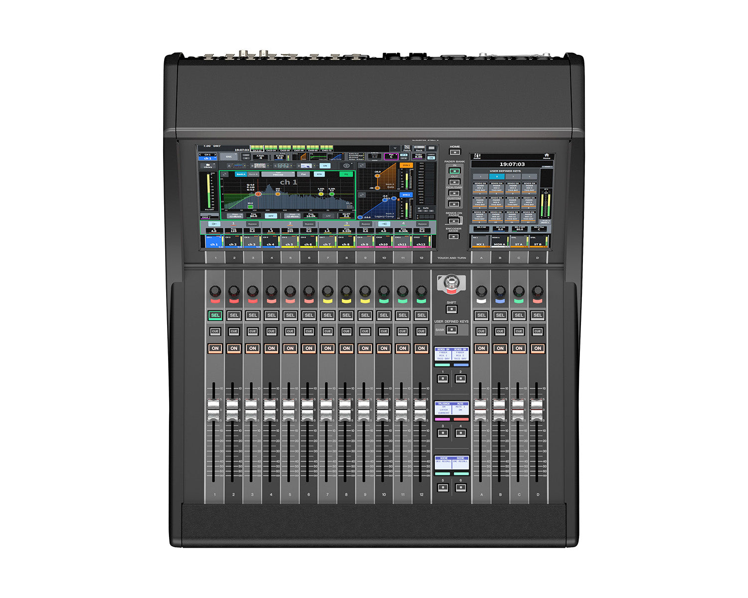 YAMDM7C - Yamaha DM7C Compact Digital Mixer 72 Mono or 2 Stereo or 12 Matrix and Dante Image 2