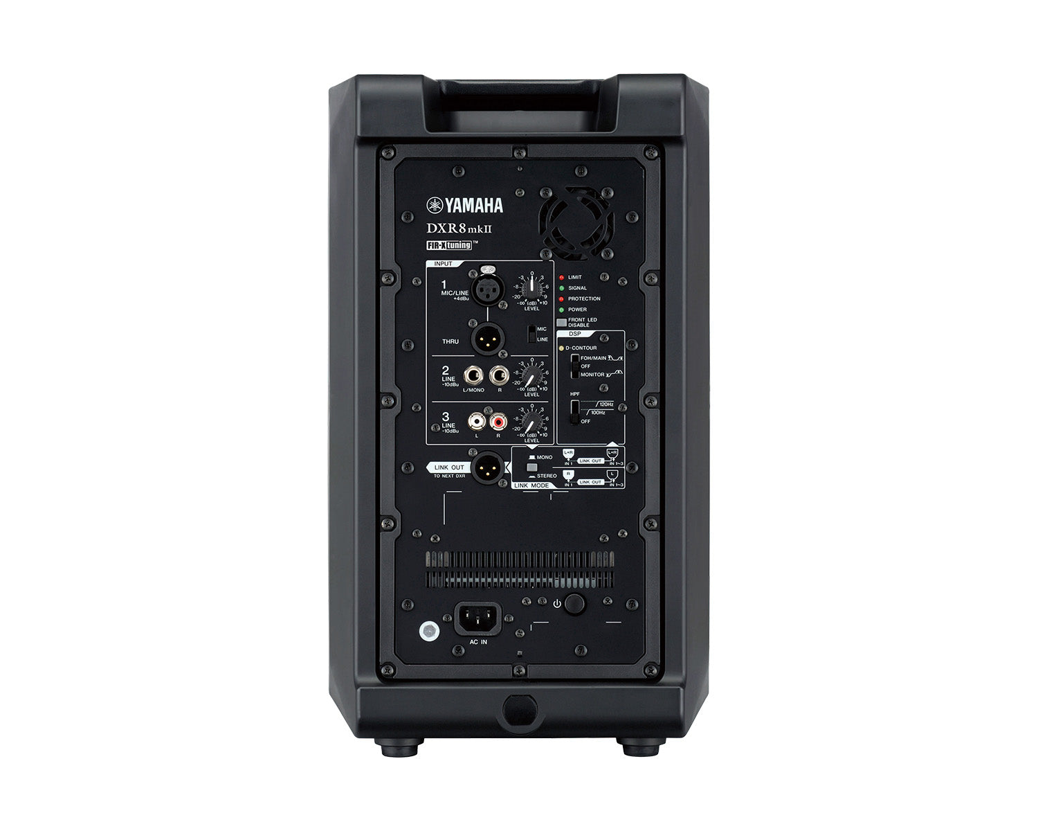 YAMDXR8MKII - Yamaha DXR 8 MKII 8inch 2 Way Class D Active Speaker 1100W Image 4
