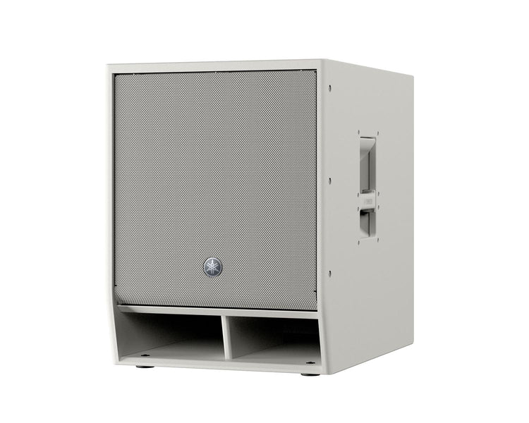YAMDXS15XLFDW - Yamaha DXS15XLFDW Powered 15inch Subwoofer with 4inch Voice Coil and DANTE White Image 1