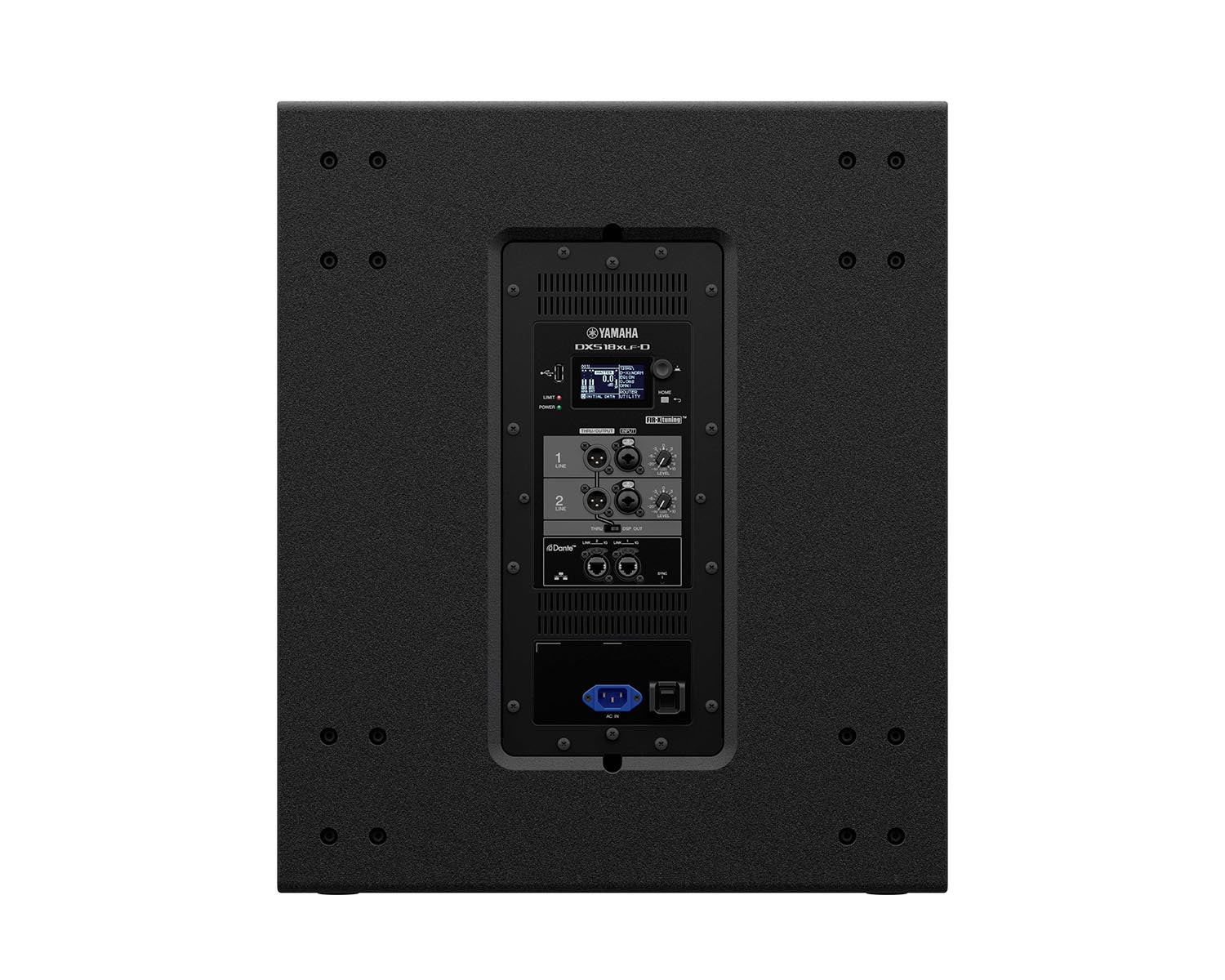 YAMDXS18XLFD - Yamaha DXS18XLFD Powered 18inch Subwoofer with 4inch Voice Coil and DANTE Black Image 5