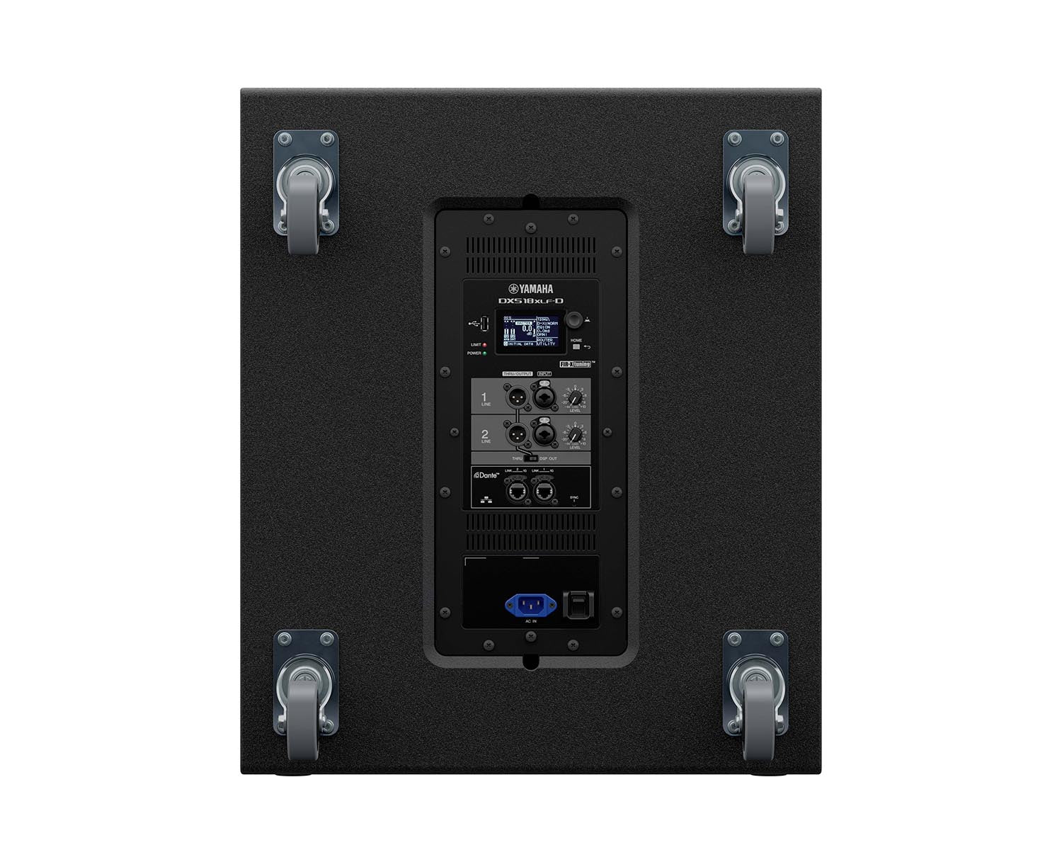 YAMDXS18XLFD - Yamaha DXS18XLFD Powered 18inch Subwoofer with 4inch Voice Coil and DANTE Black Image 6