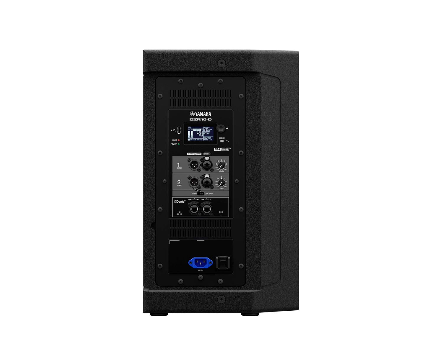 YAMDZR10D - Yamaha DZR10D 2 Way Bi Amped Powered Speaker 10inch LF and 2inch HF and DANTE Black Image 5