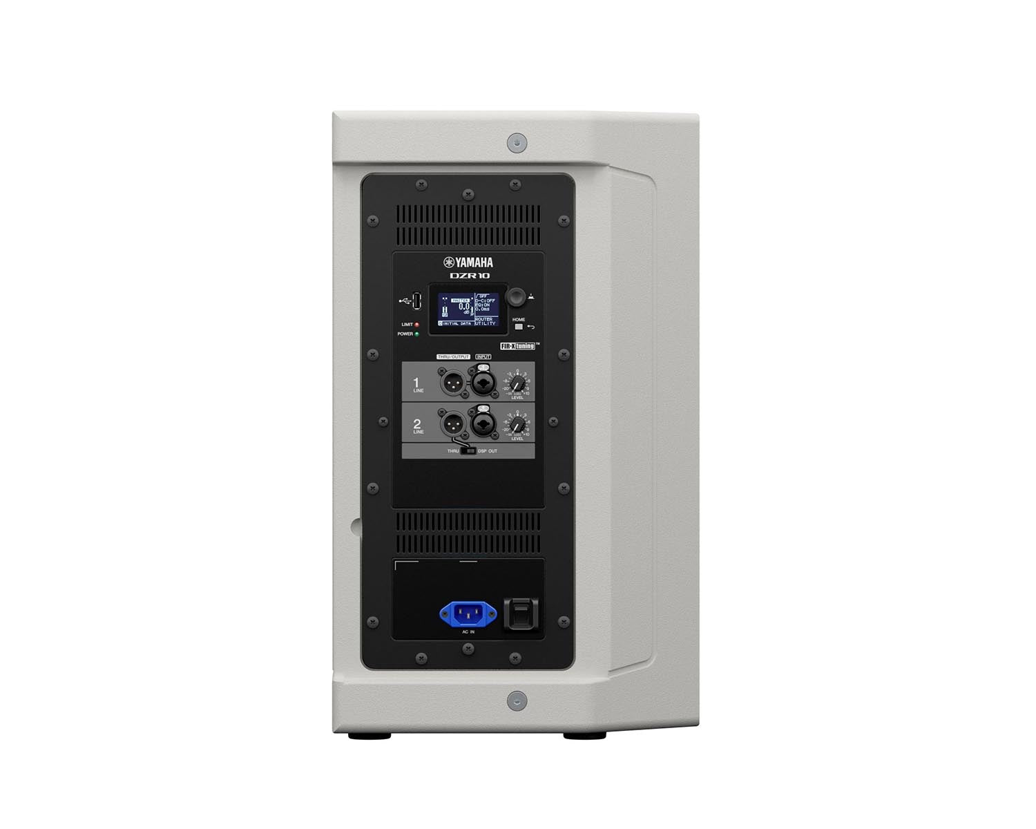 YAMDZR10W - Yamaha DZR10W 2 Way Bi Amped Powered Speaker 10inch LF and 2inch HF White Image 2