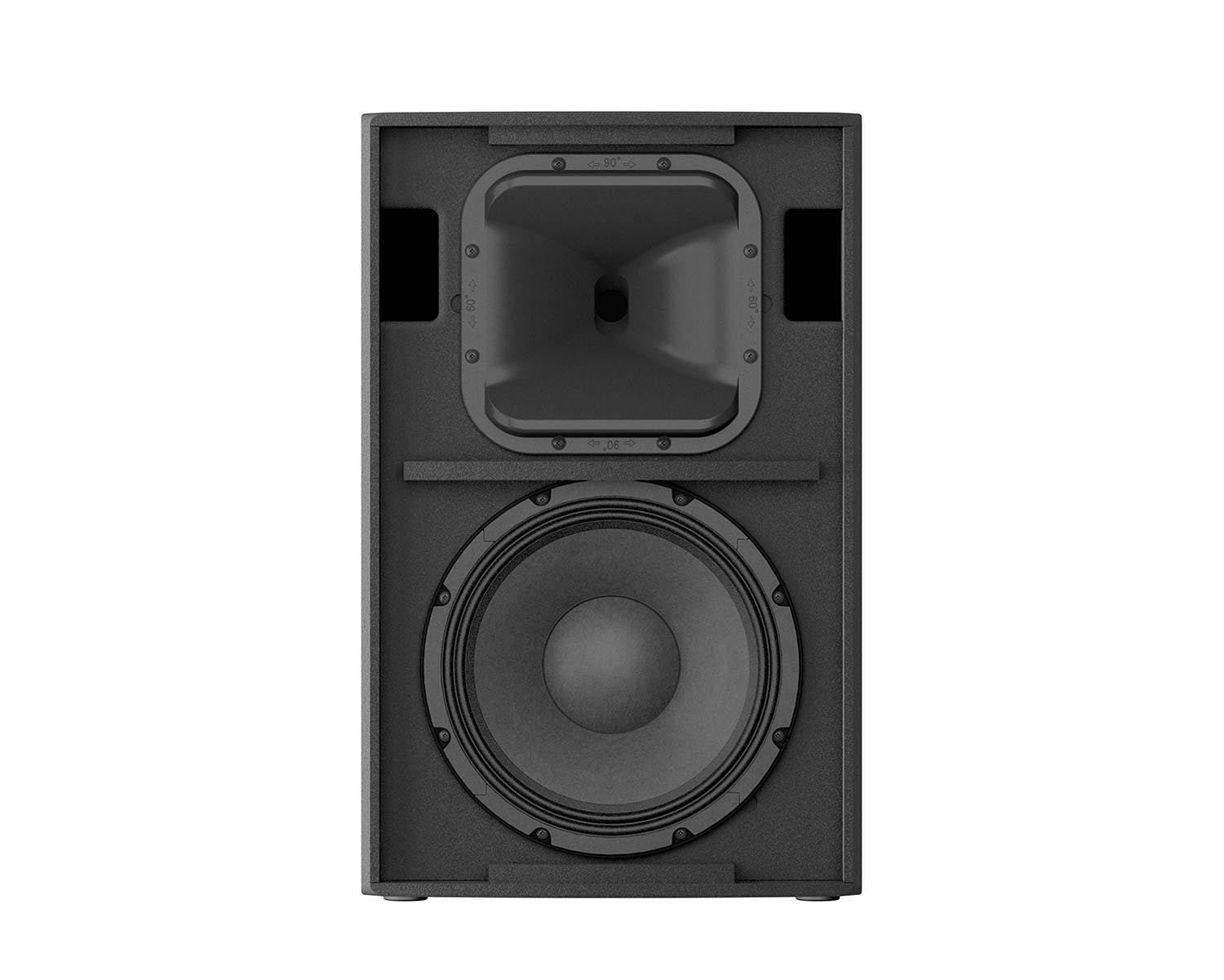 YAMDZR12D - Yamaha DZR12D 2 Way Bi Amped Powered Speaker 12inch LF and 2inch HF and DANTE Blk Image 3