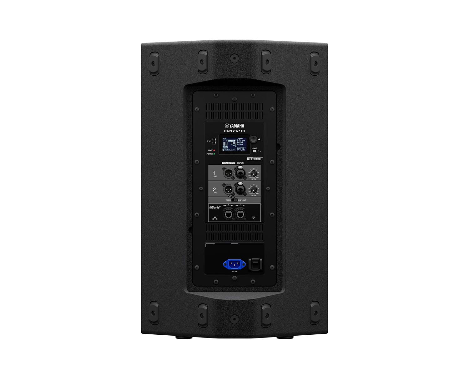 YAMDZR12D - Yamaha DZR12D 2 Way Bi Amped Powered Speaker 12inch LF and 2inch HF and DANTE Blk Image 5