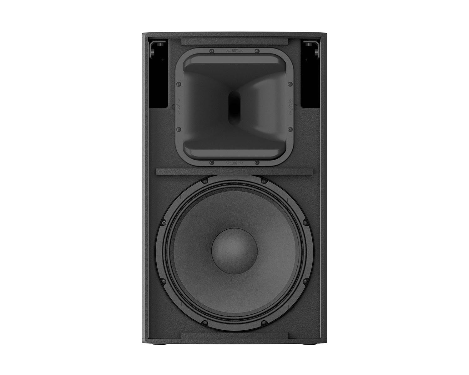 YAMDZR15 - Yamaha DZR15 2 Way Bi Amped Powered Speaker 15inch LF and 2inch HF Black Image 3