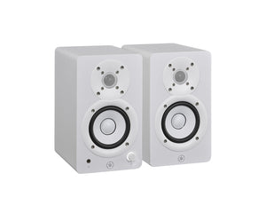 YAMHS3W - Yamaha HS3 3.5inch 2 Way Compact Studio Monitor Speakers Class D Amp White Image 1