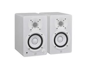 YAMHS4W - Yamaha HS4 4.5inch 2 Way Compact Studio Monitor Speakers Class D Amp White Image 1