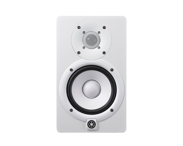 YAMHS5IW - Yamaha HS5WI 2 Way 5inch Bi Amped Powered Nearfield Monitor 70W White Image 1