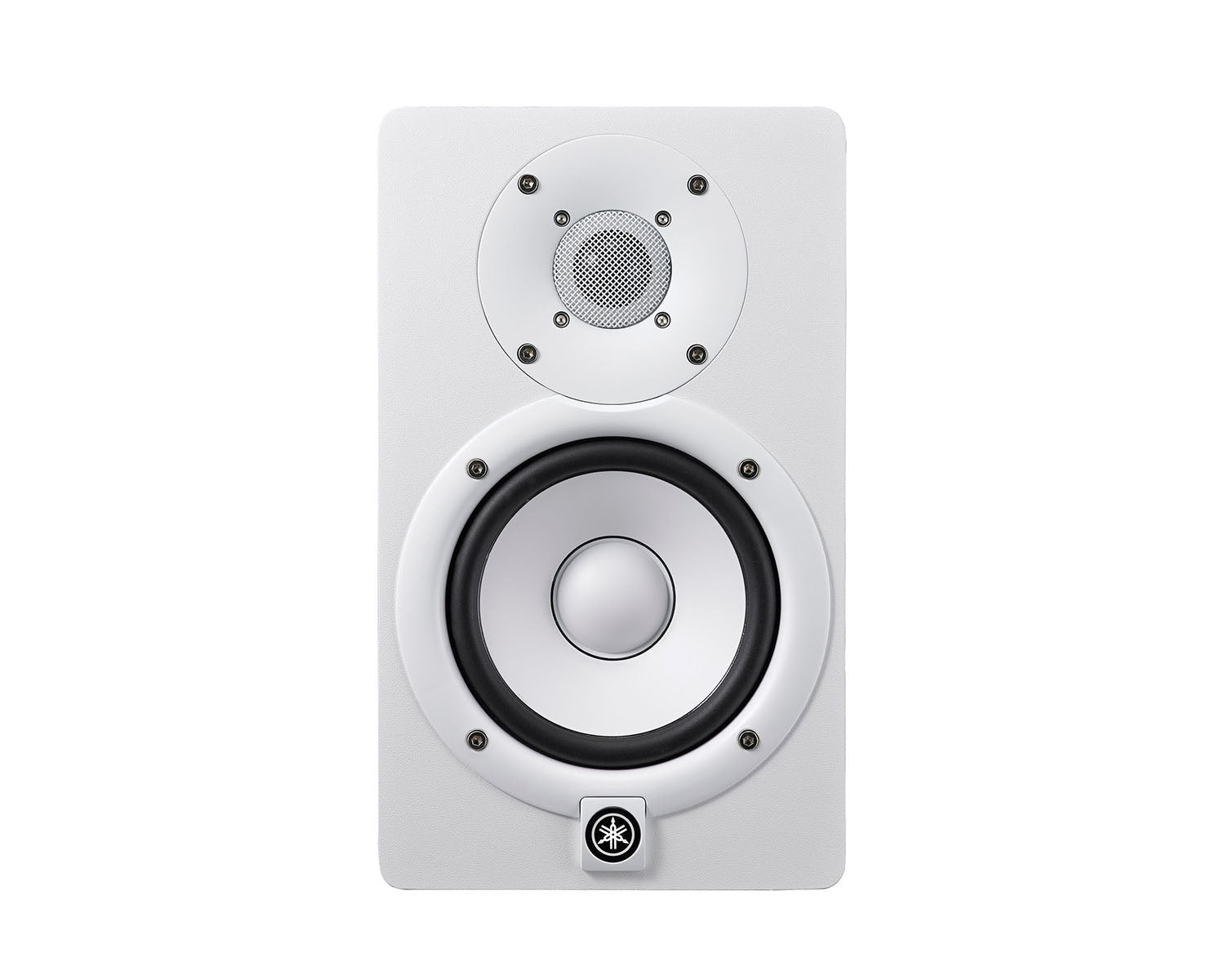 YAMHS5W - Yamaha HS5W 2 Way 5inch Bi Amped Powered Nearfield Monitor 70W White Image 1