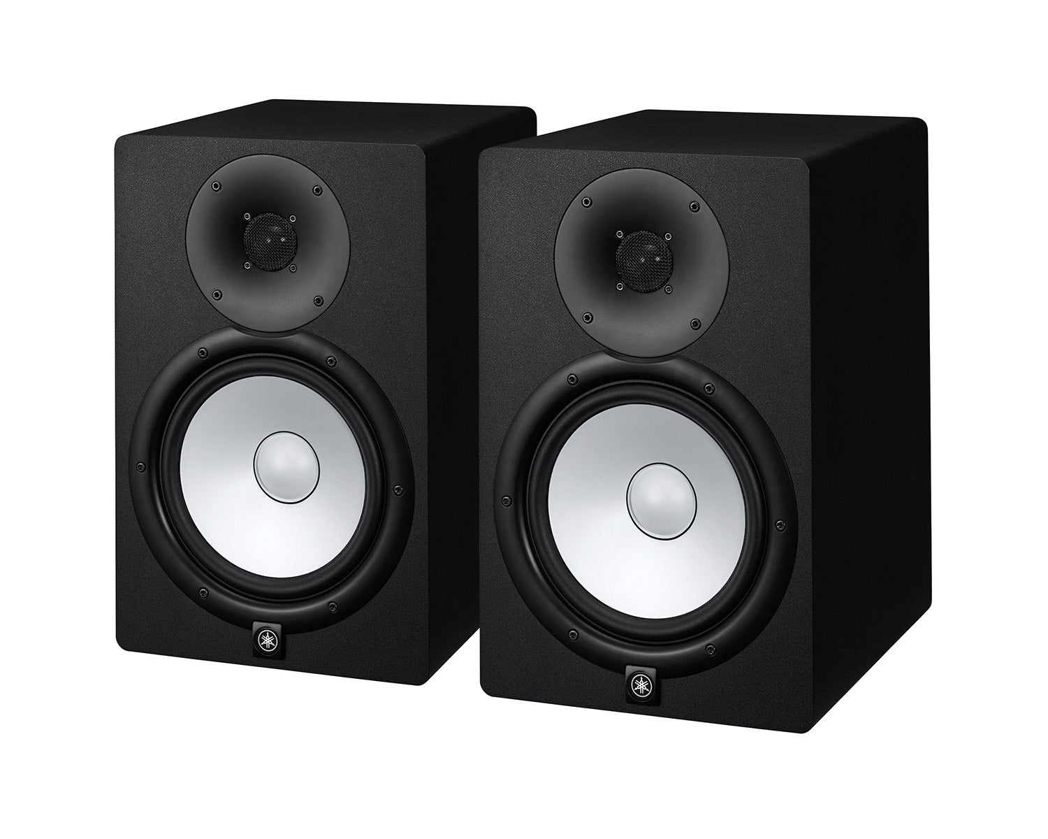 YAMHS8MP - Yamaha HS8 MP 2 Way 8inch Bass Reflex Studio Monitor Pair 75W and 45W Black Image 1
