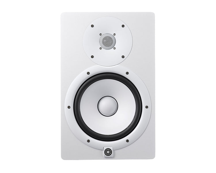 YAMHS8W - Yamaha HS8W 2 Way 8inch Bi Amped Powered Nearfield Monitor 120W White Image 1