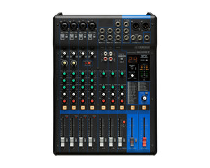 YAMMG10XUF - Yamaha MG10XUF 10 Ch Mixing Console 4 Mic or 10 Line and SPX with Faders Image 1