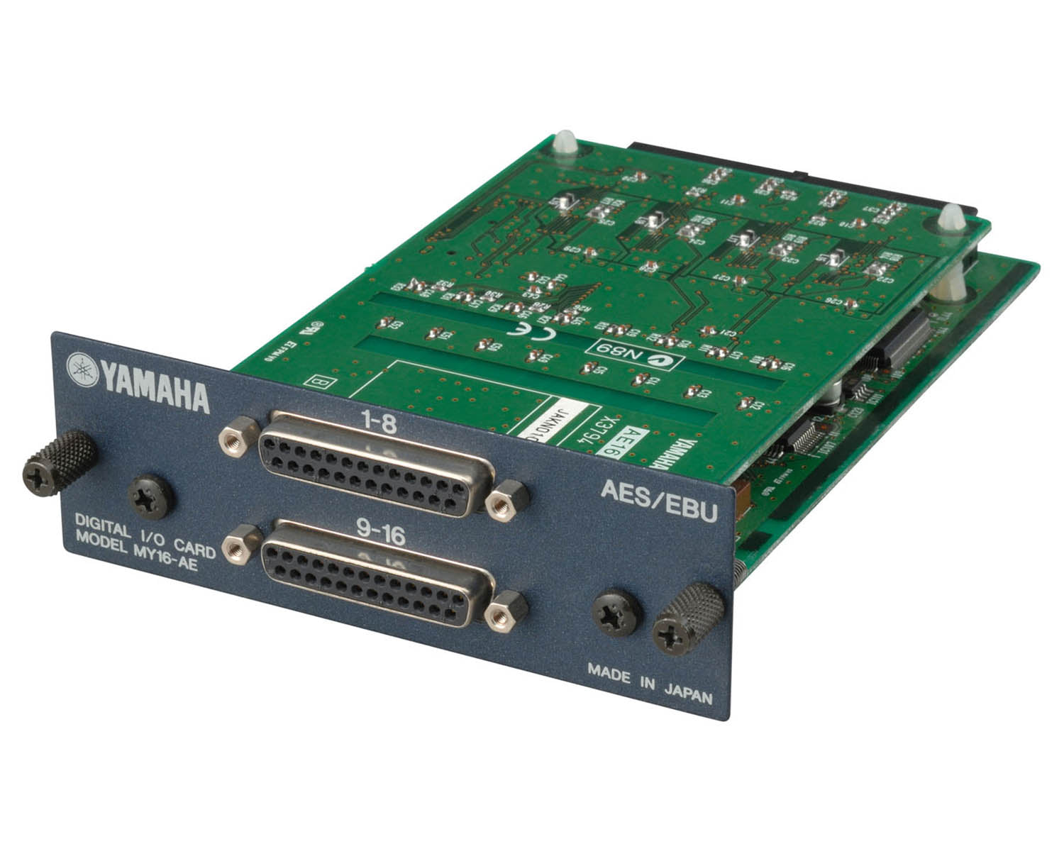 YAMMY16AE - Yamaha MY16AE 16Ch AES or EBU Input or Output Card 2x25pin D Conn Image 1