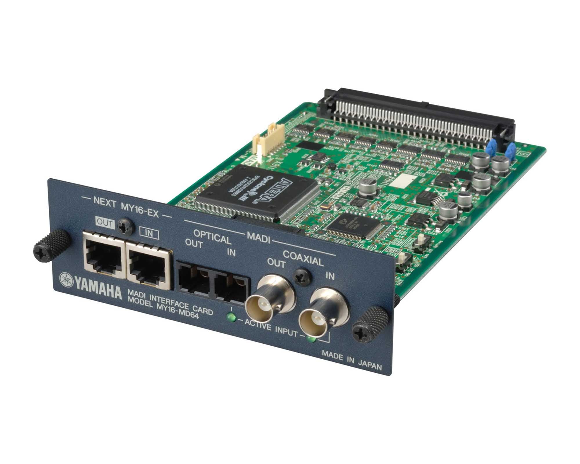 YAMMY16MD64 - Yamaha MY16MD64 16 Channel MADI Card Image 1