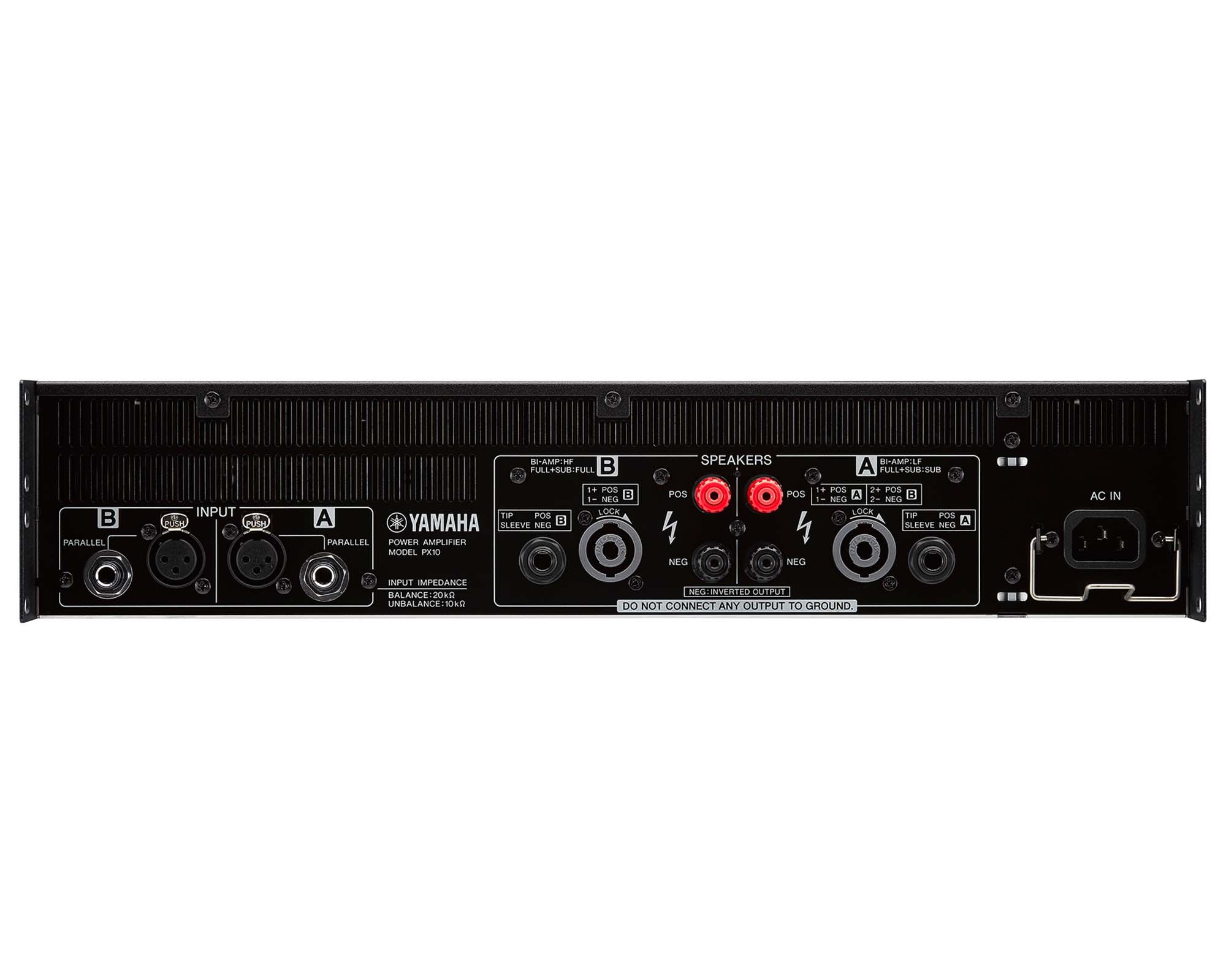 YAMPX3 - Yamaha PX3 Class D Power Amp 2x500W @ 4ohm with On Board DSP 2U Image 2