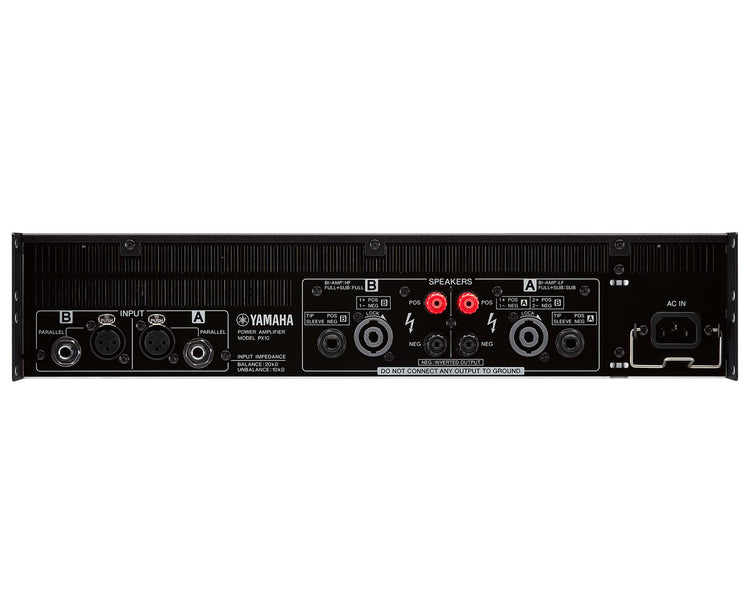 YAMPX3 - Yamaha PX3 Class D Power Amp 2x500W @ 4ohm with On Board DSP 2U Image 2