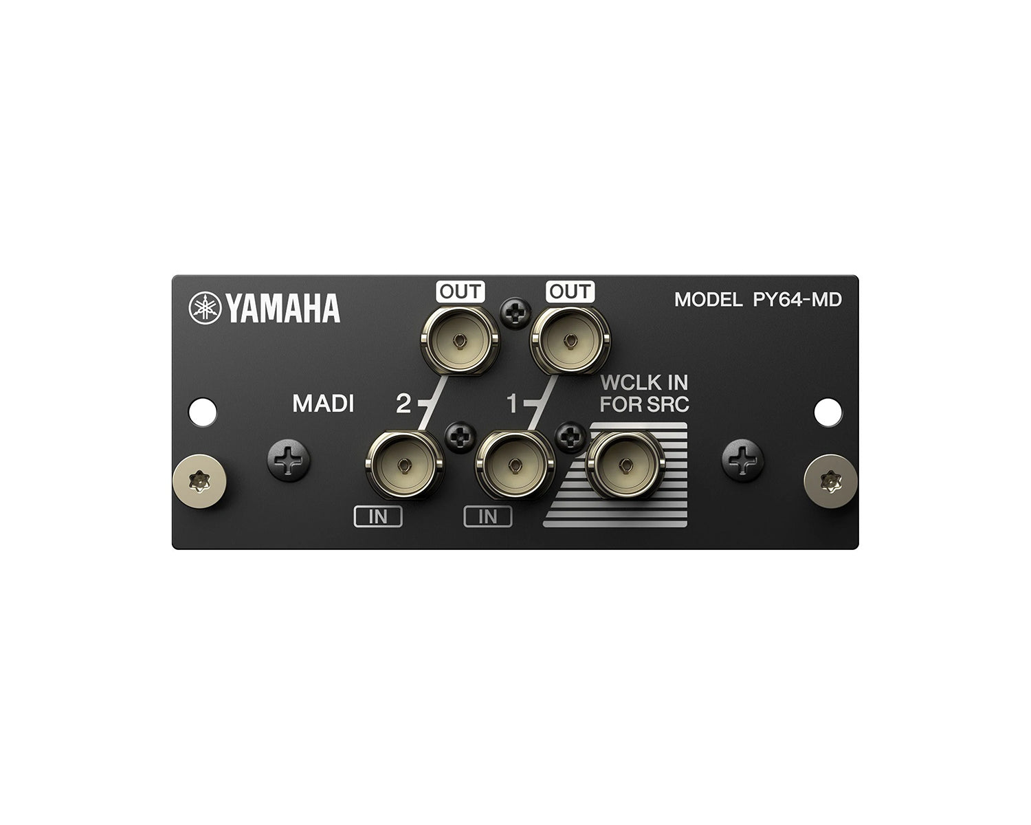 YAMPY64MD - Yamaha PY64 MD 64x64 MADI Digital Interface Card for DM7 Series 96 kHz Image 1