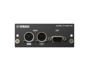 YAMPYMIDIGPI - Yamaha PY MIDI GPI 5x5 MIDI or GPI Interface Card for DM7 Series Image 1