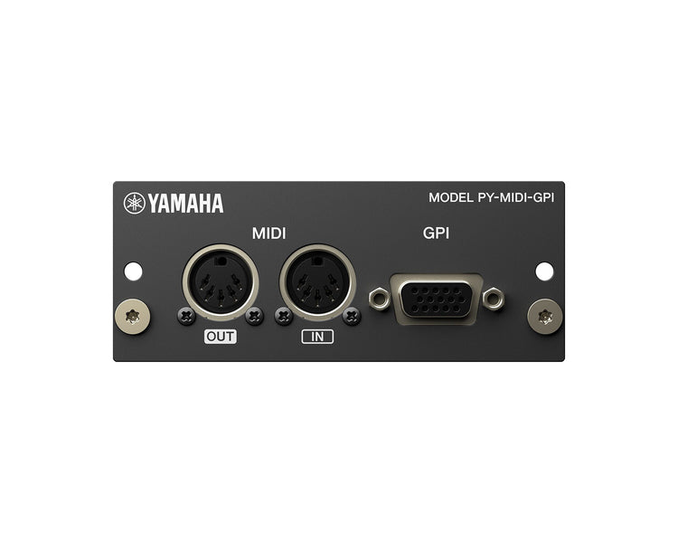 YAMPYMIDIGPI - Yamaha PY MIDI GPI 5x5 MIDI or GPI Interface Card for DM7 Series Image 1