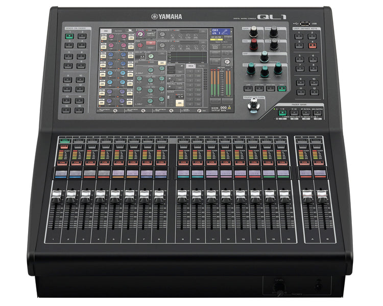 YAMQL1 - Yamaha QL1 Digital Mixing Console with Dante 32 Mono and 8 Stereo i or p  Image 2