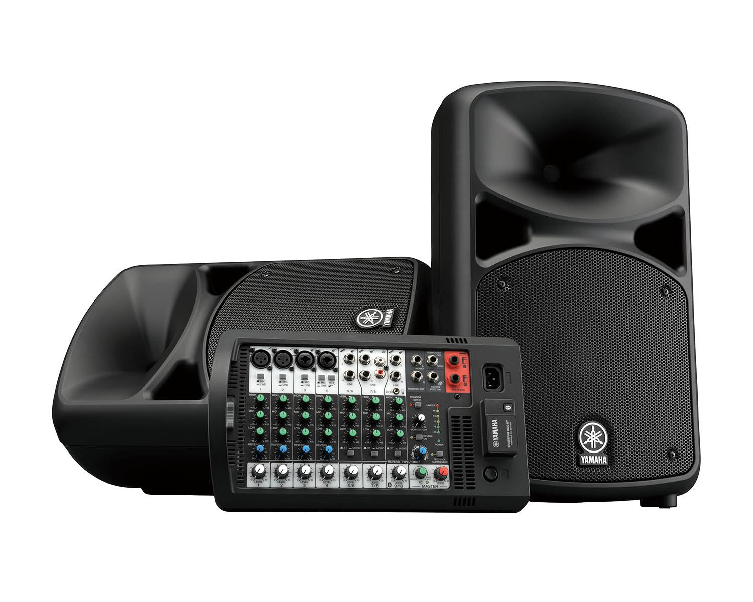 YAMSP600BT - Yamaha STAGEPAS 600BT All in one PA System 10ch Mixer and Bluetooth Image 1