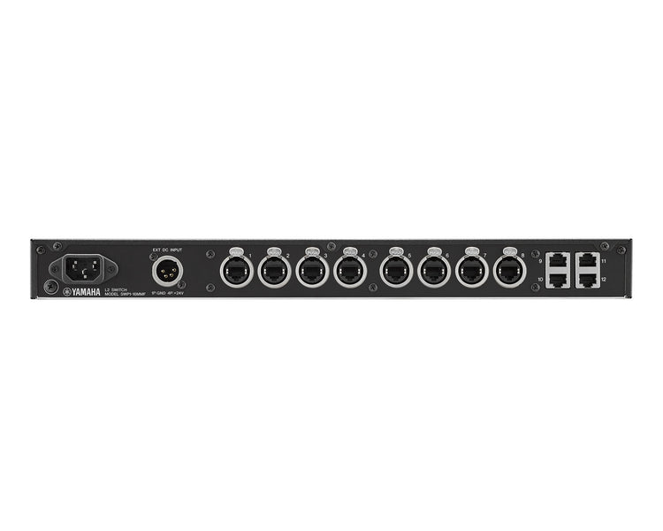 YAMSWP116MMF - Yamaha SWP116MMF Network Switch with 12 EtherCON Ports or 4xRJ45 or 1xOpt Image 4