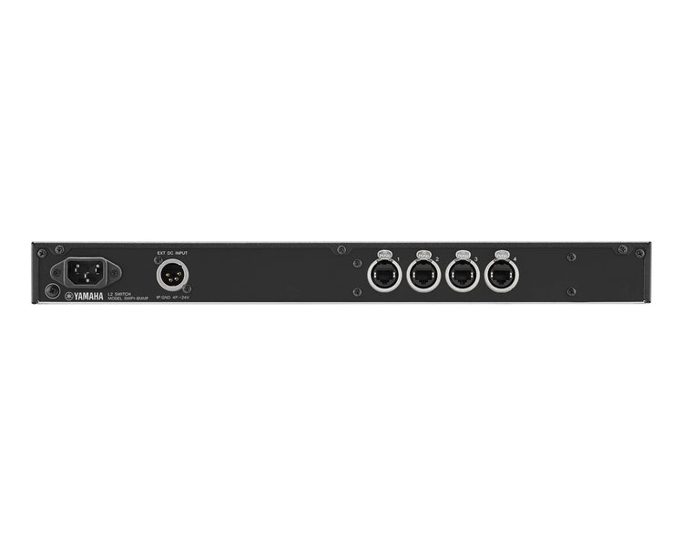 YAMSWP18MMF - Yamaha SWP18MMF Network Switch with 8 EtherCON Ports and 1xOpticalCON Image 4