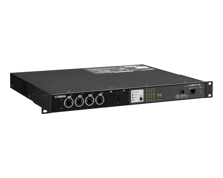 YAMSWP18 - Yamaha SWP18 Network Switch with 8 EtherCON Ports Image 2