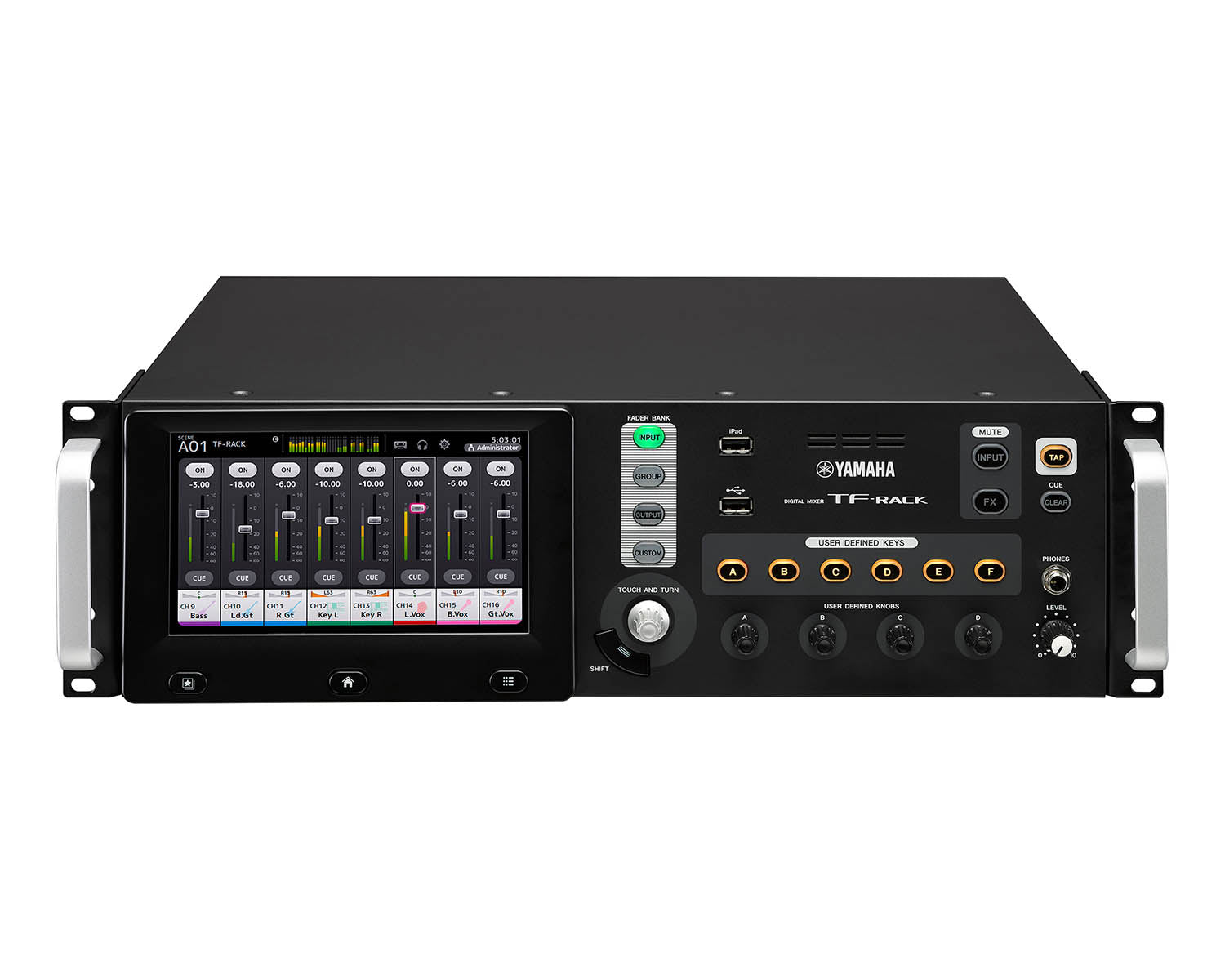 YAMTFRACK - Yamaha TF RACK Digital Mixer Compact Rack Mount Version of TF1 Image 3