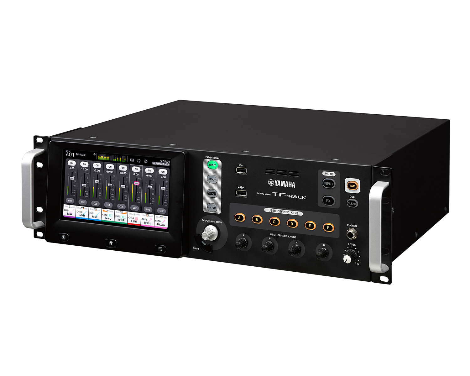 YAMTFRACK - Yamaha TF RACK Digital Mixer Compact Rack Mount Version of TF1 Image 4